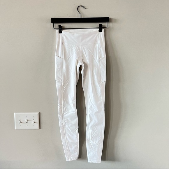 Lululemon 🍋 Speed Up Legging Tight 27” Inseam - Low Rise - White - Picture 9 of 15